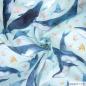Preview: Polyesterstoff Fabric Whales & Sea